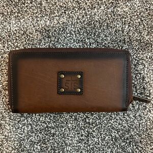 STS leather wallet